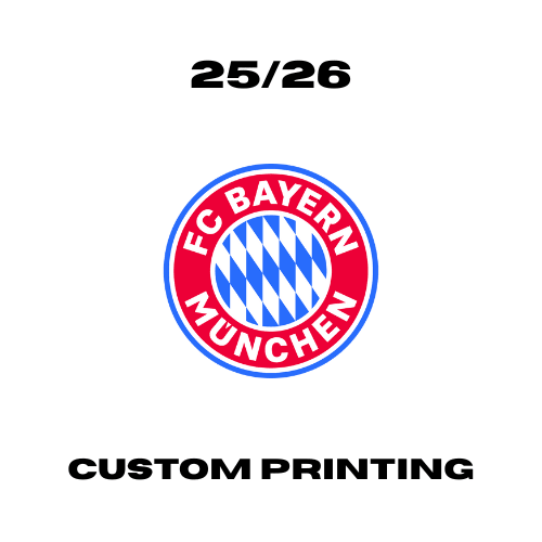 Bayern Munich 25/26 - Custom Printing Customisation Ultra Football