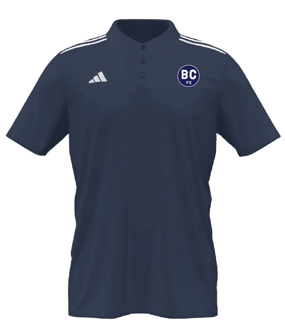 BENDIGO CITY FC Adidas Mi Entrada 22 Polo Mens (IA0419-NAVY) BENDIGO CITY FC Adidas Club Zone