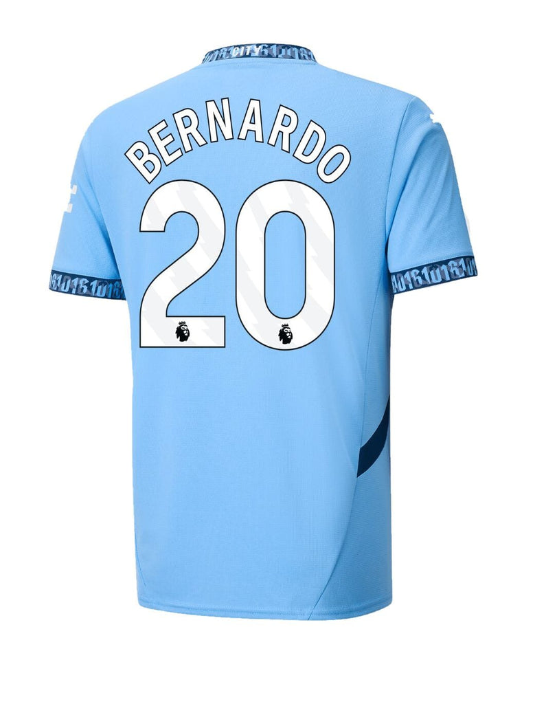 Manchester City Home Jersey 24/25 - Custom Printing - WHITE