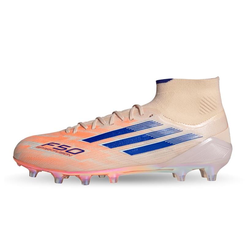 F50 Sparkfusion Elite Mid Women's FG/AG - Coral Blaze Pack (JH7647)