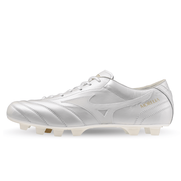 MORELIA PRO ホワイト サッカーシューズ MIZUNO モレリア SALA PRO TF スーパーホワイトパール×レーザー