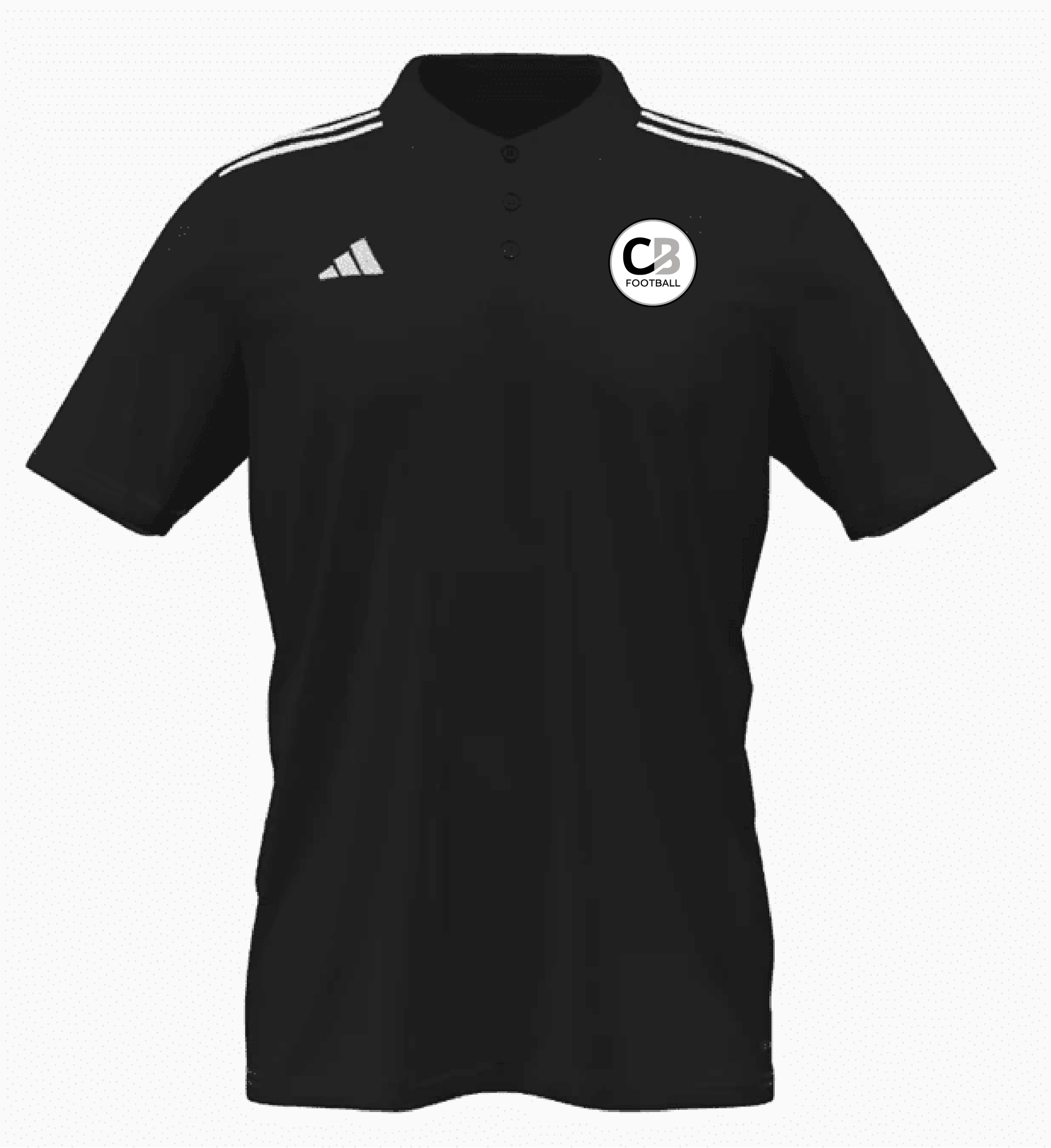 CB FOOTBALL Adidas Mi Entrada 22 Polo Mens (IA0419-BLACK) CB FOOTBALL Adidas Club Zone