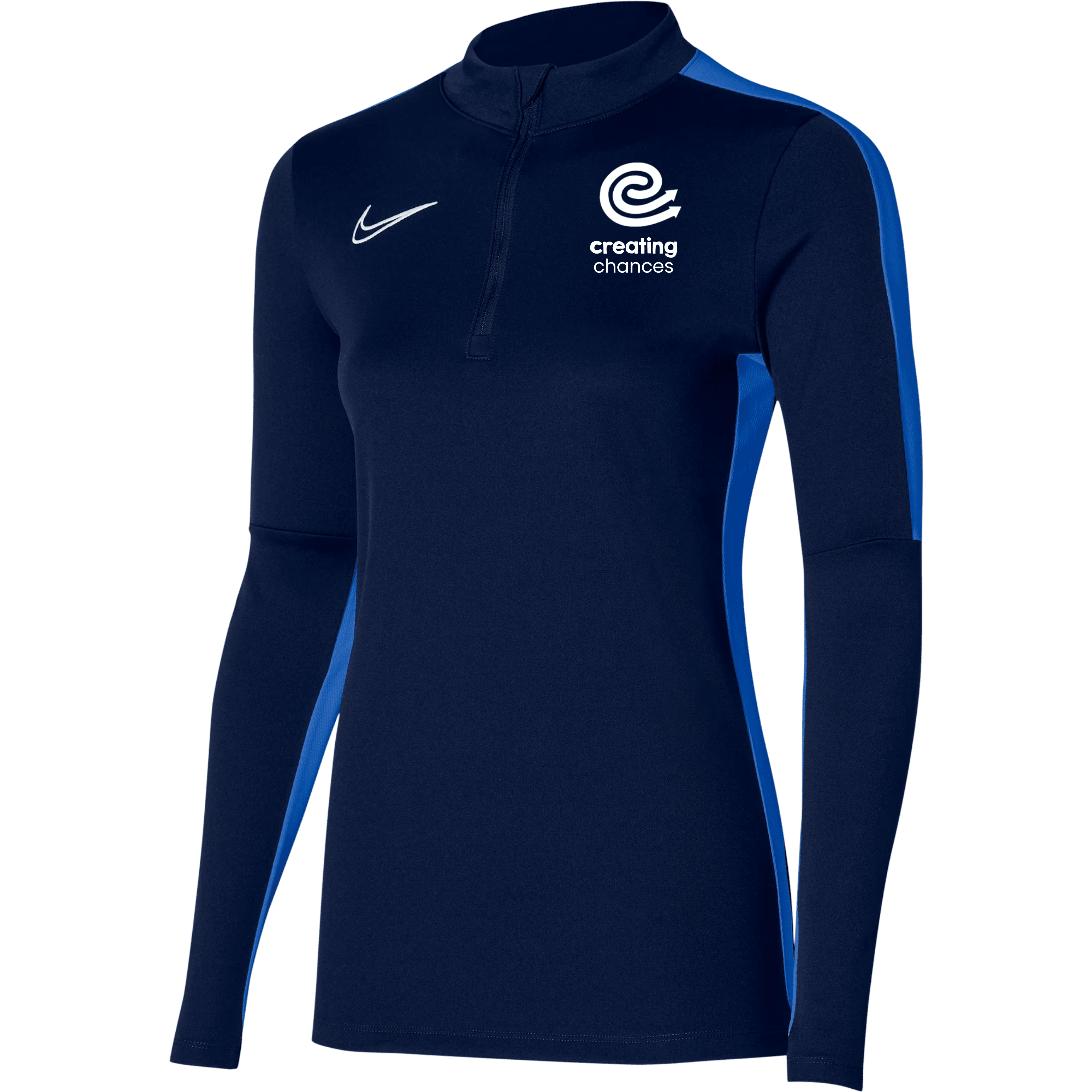CREATING CHANCES Women's Academy 23 Drill Top (DR1354-451) CREATING CHANCES Nike Club Zone