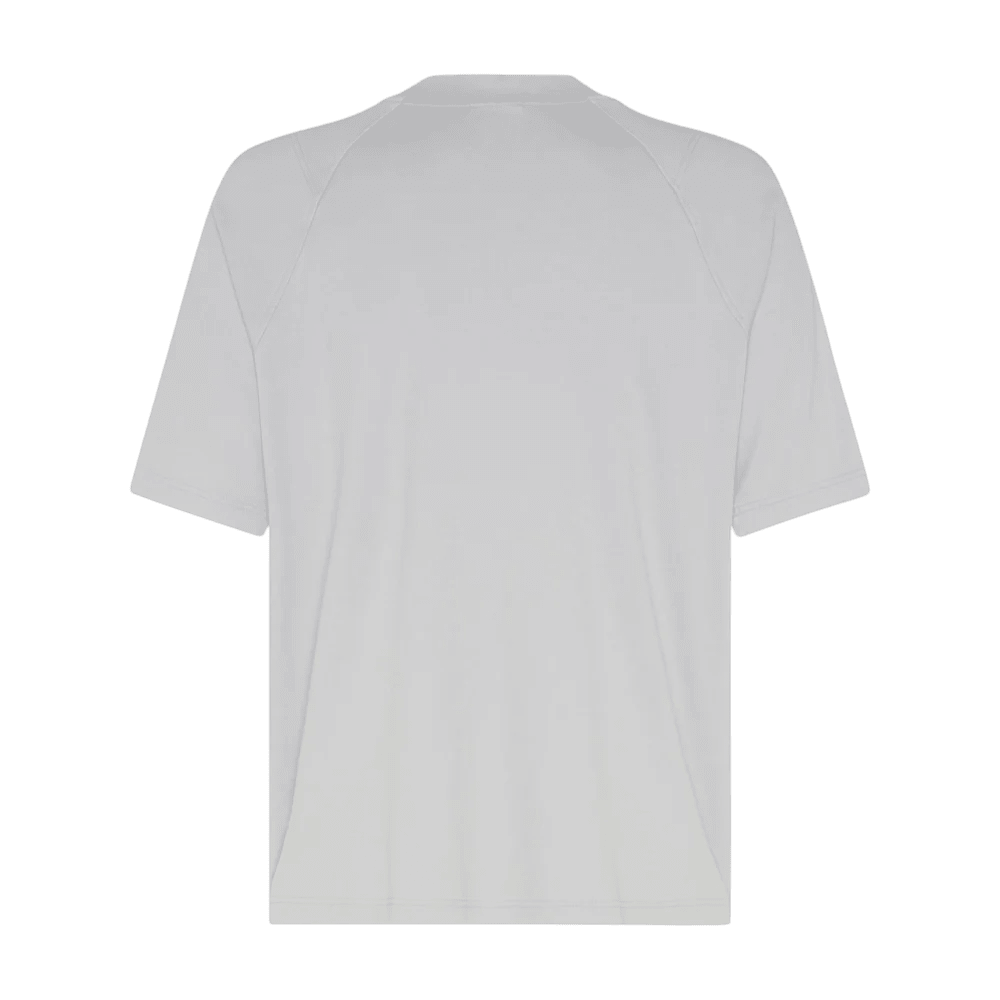 Washed High Neck Boxy Tee (66637UMRY)