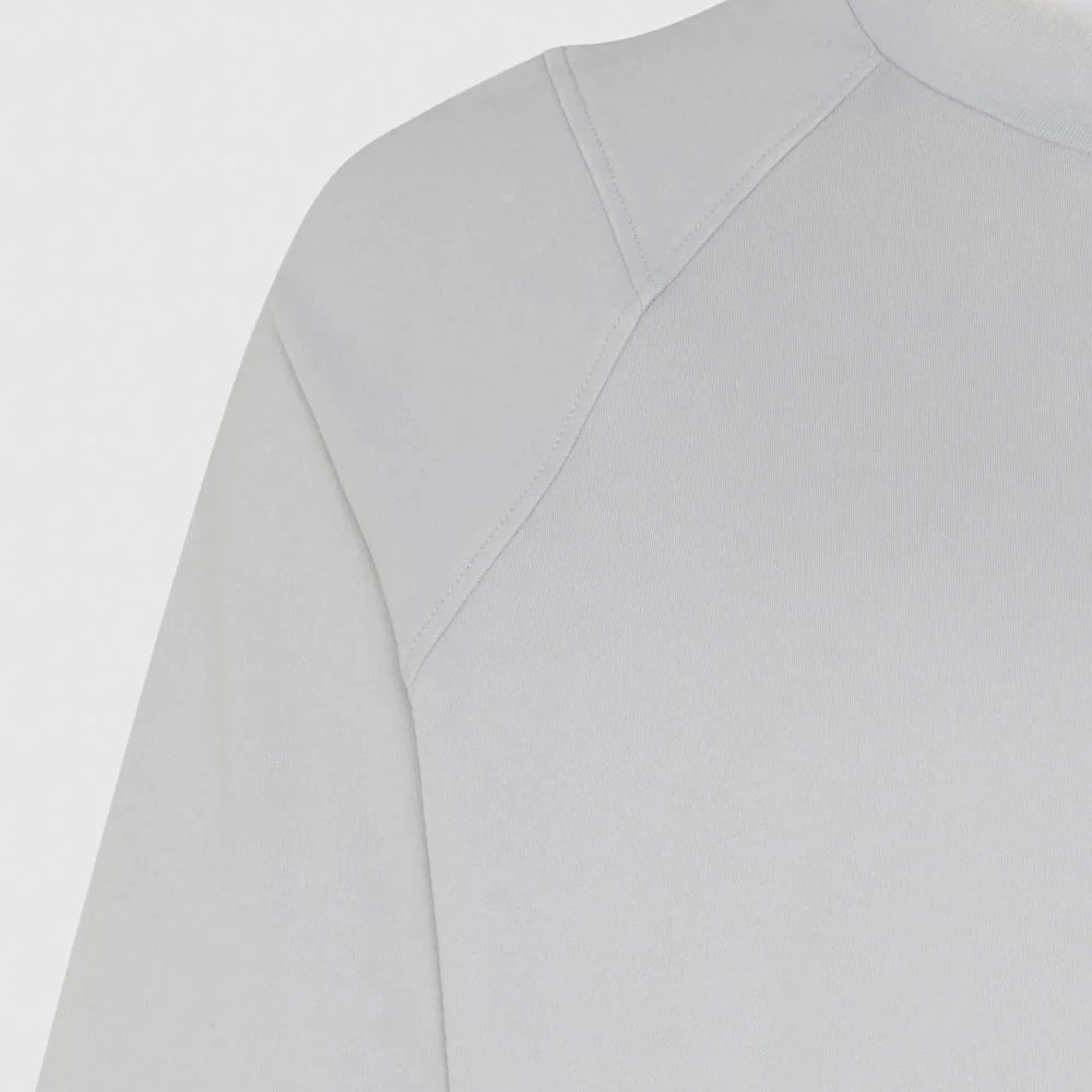 Washed High Neck Boxy Tee (66637UMRY)