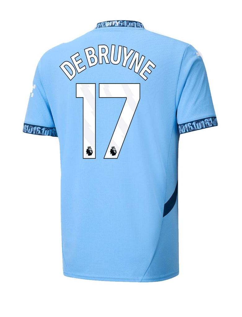 Manchester City Home Jersey 24/25 - Custom Printing - WHITE