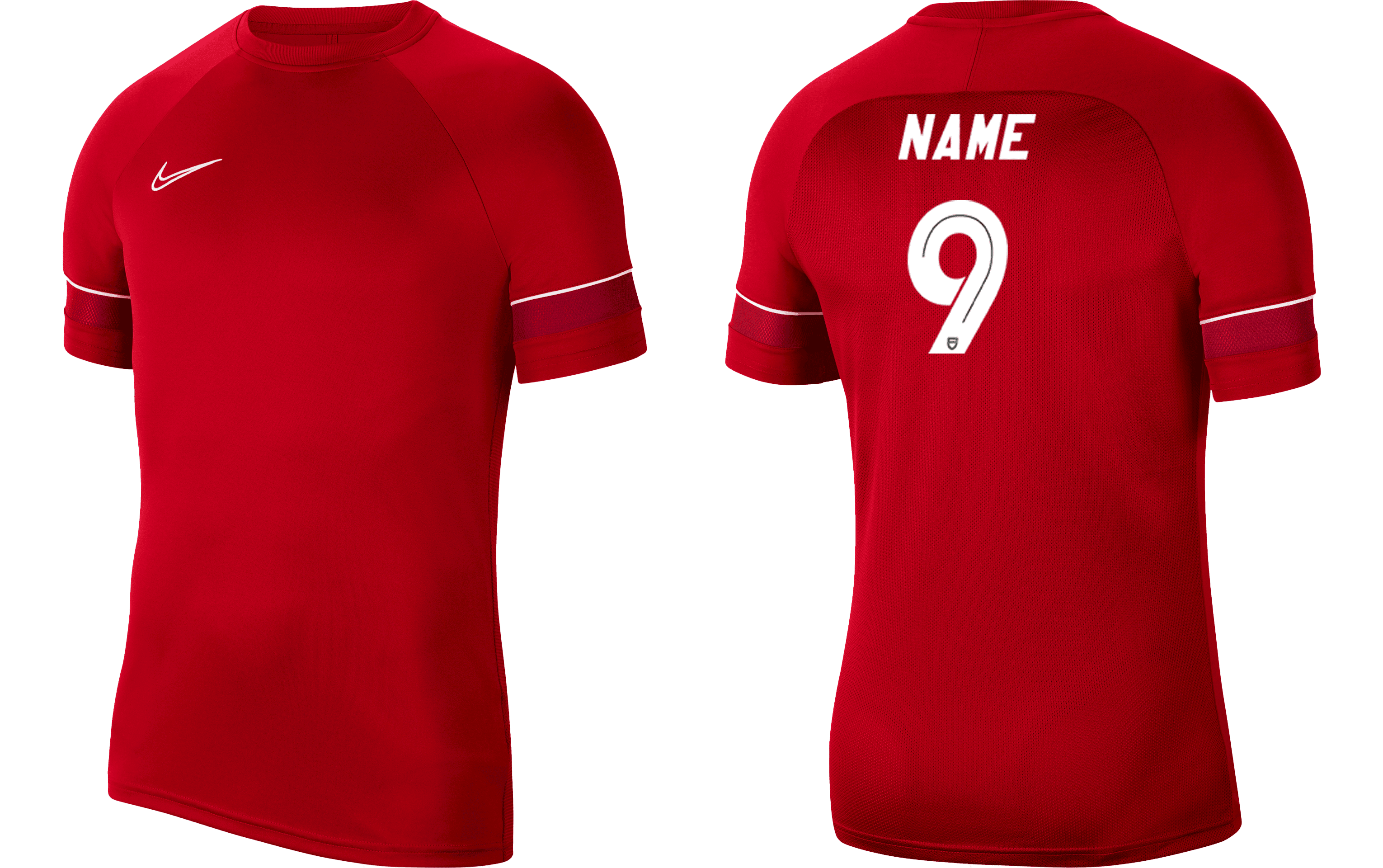 NORMANHURST 6 A SIDE Academy 21 Short Sleeve Soccer Top Youth (CW6103-657) NORMANHURST 6 A SIDE Nike Club Zone
