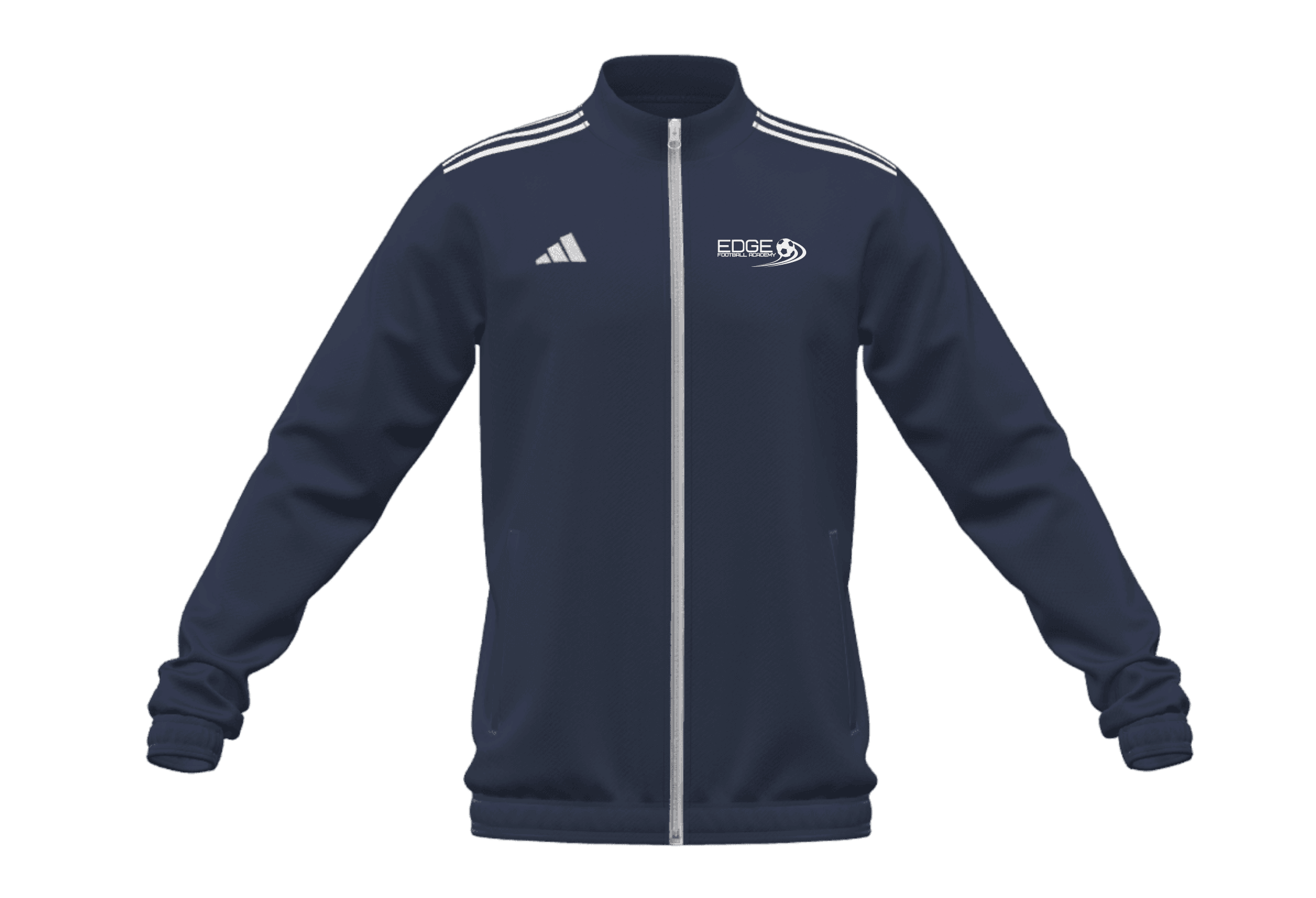 EDGE FOOTBALL ACADEMY Entrada 22 Youth Track Jacket (IA0430-NAVY) EDGE FOOTBALL ACADEMY Adidas Club Zone