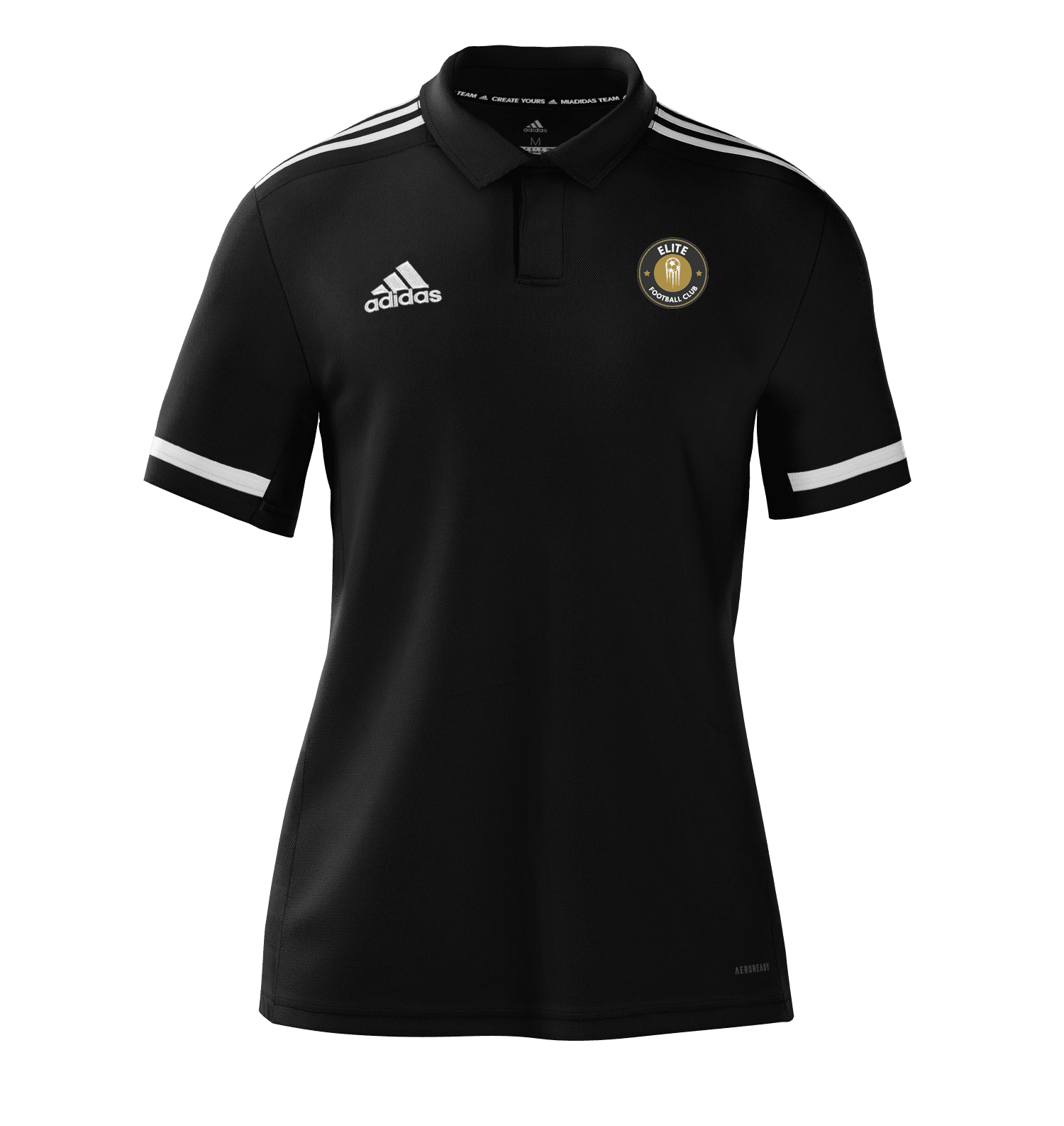 ELITE FOOTBALL Team 19 Polo Youth (DW6749-BLK) ELITE FOOTBALL Adidas Club Zone