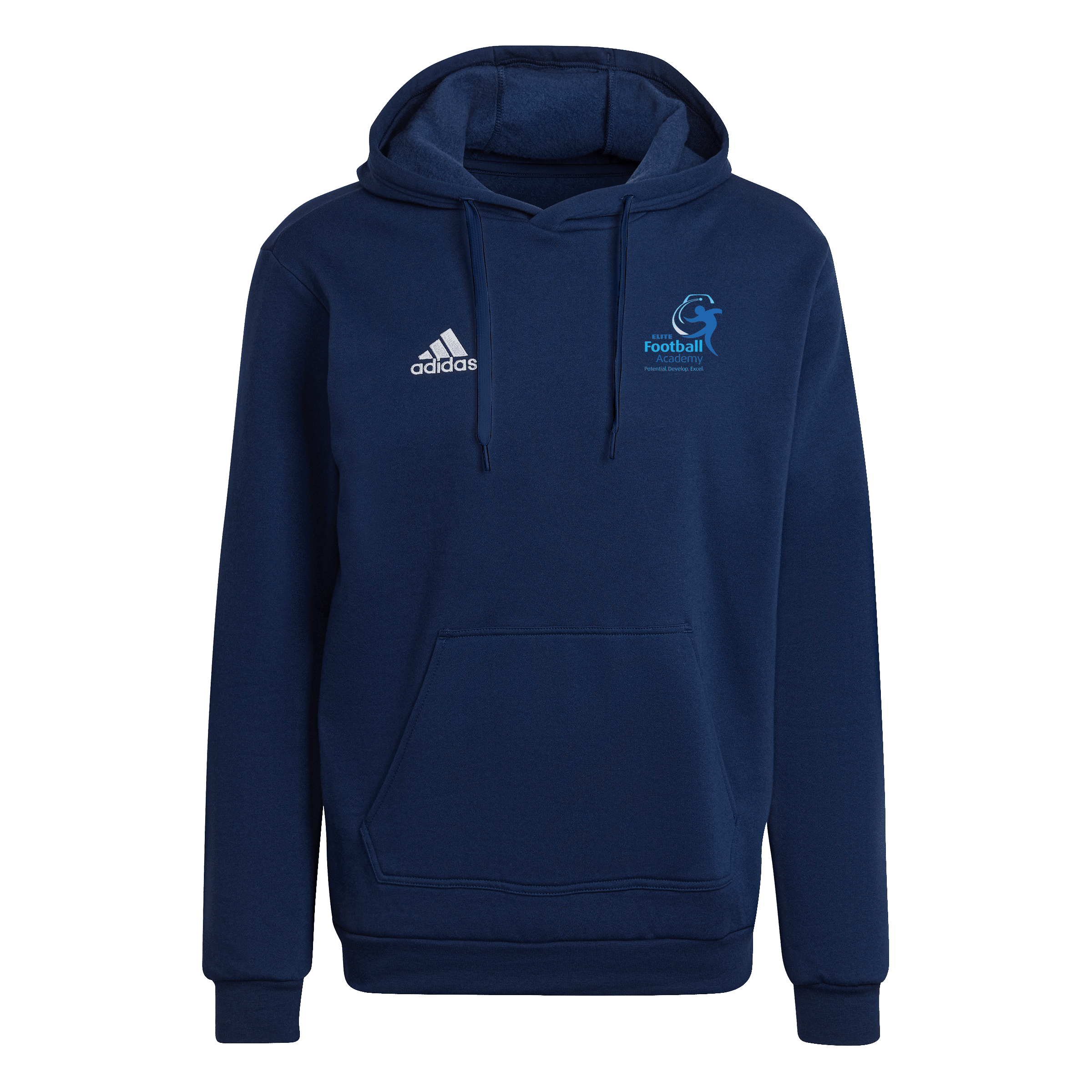 ELITE FOOTBALL ACADEMY Entrada 22 Hoodie (H57513) ELITE FOOTBALL ACADEMY Adidas Club Zone
