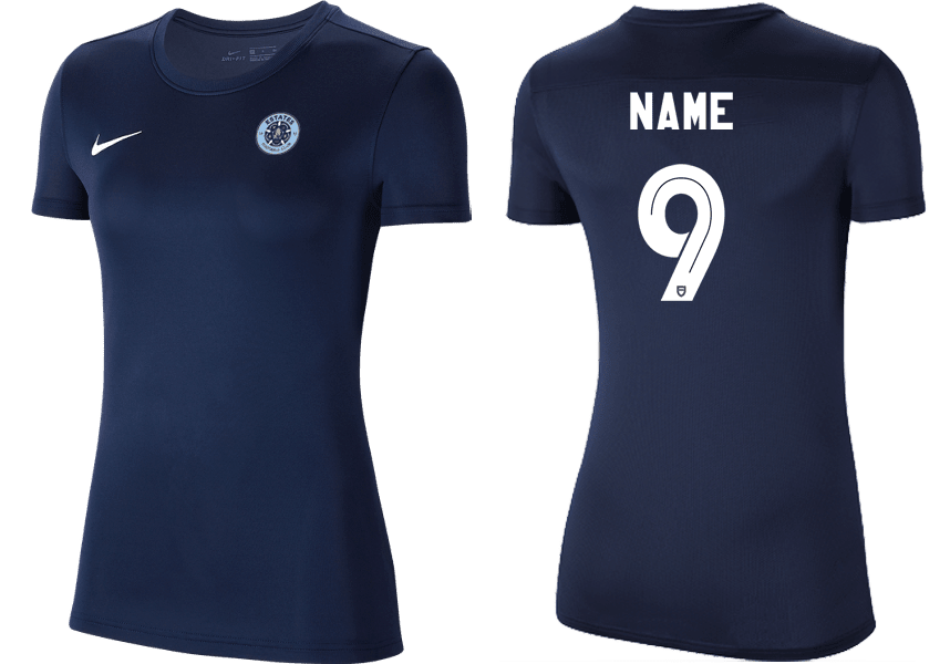 ESTATES FC ACADEMY Women's Park 7 Jersey (BV6728-410) ESTATES FC ACADEMY Nike Club Zone
