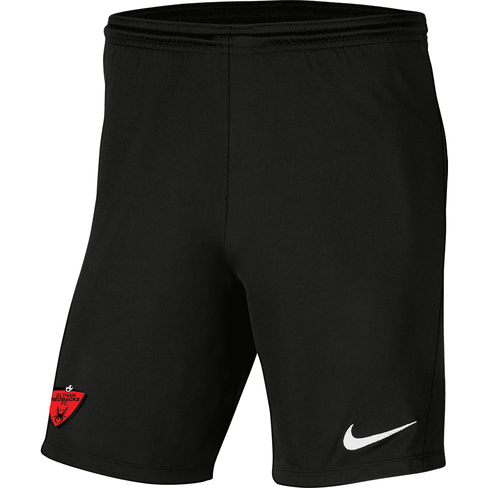 ELTHAM REDBACKS Men's Park 3 Shorts (BV6855-010) ELTHAM REDBACKS Nike Club Zone