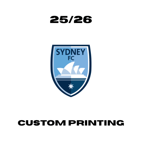 Sydney FC 25/26 - Custom Printing Customisation Ultra Football