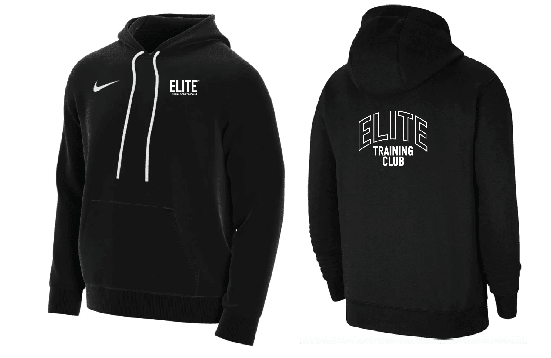 ELITE TRAINING AND SPORTS MEDICINE Men's Park 20 Hoodie (CW6894-010) ELITE TRAINING AND SPORTS MEDICINE Nike Club Zone