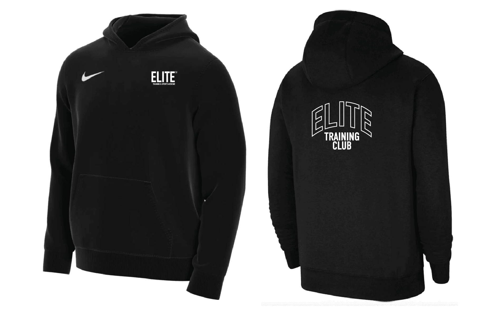 ELITE TRAINING AND SPORTS MEDICINE Youth Park 20 Hoodie (CW6896-010) ELITE TRAINING AND SPORTS MEDICINE Nike Club Zone