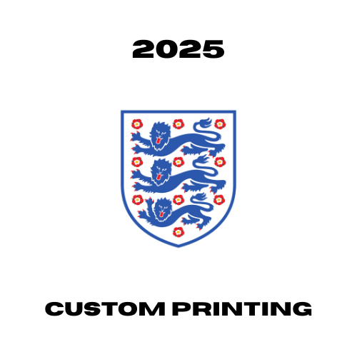 England 2025 - Custom Printing