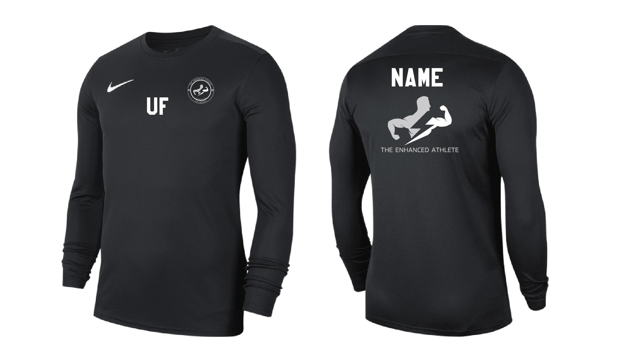 THE ENHANCED ATHLETE Men's Park 7 Long Sleeve Jersey (BV6706-010) THE ENHANCED ATHLETE Nike Club Zone