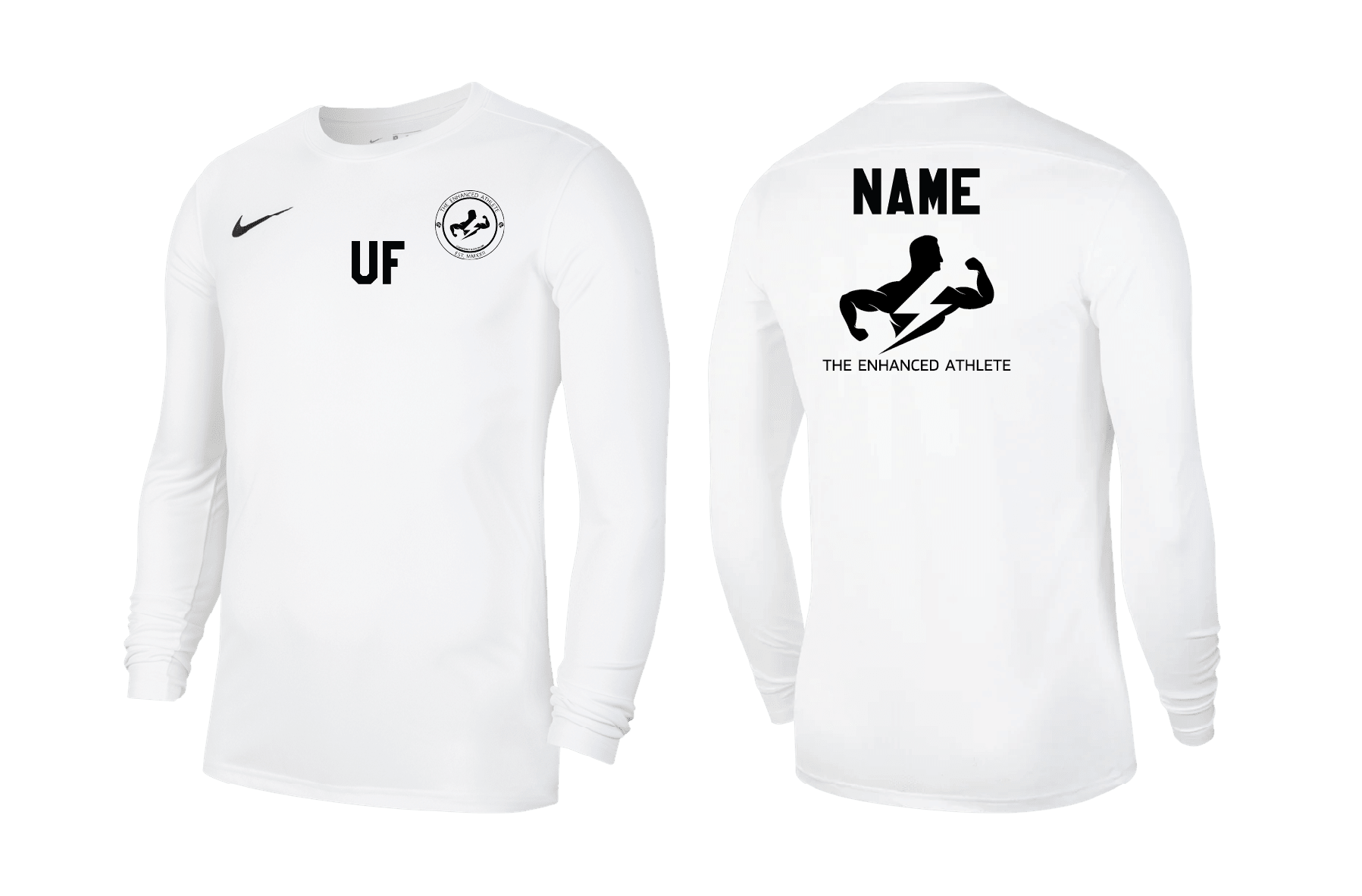 THE ENHANCED ATHLETE Men's Park 7 Long Sleeve Jersey (BV6706-100) THE ENHANCED ATHLETE Nike Club Zone