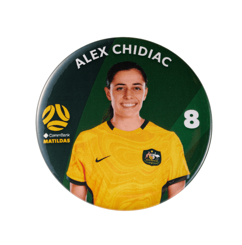 Matildas Player Badge Alex Chidiac (FAMATILDASBADGECHIDIAC)