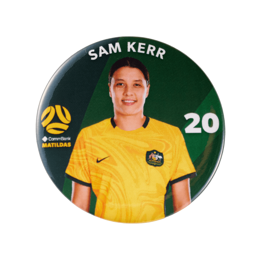 Matildas Player Badge Sam Kerr (FAMATILDASBADGEKERR)