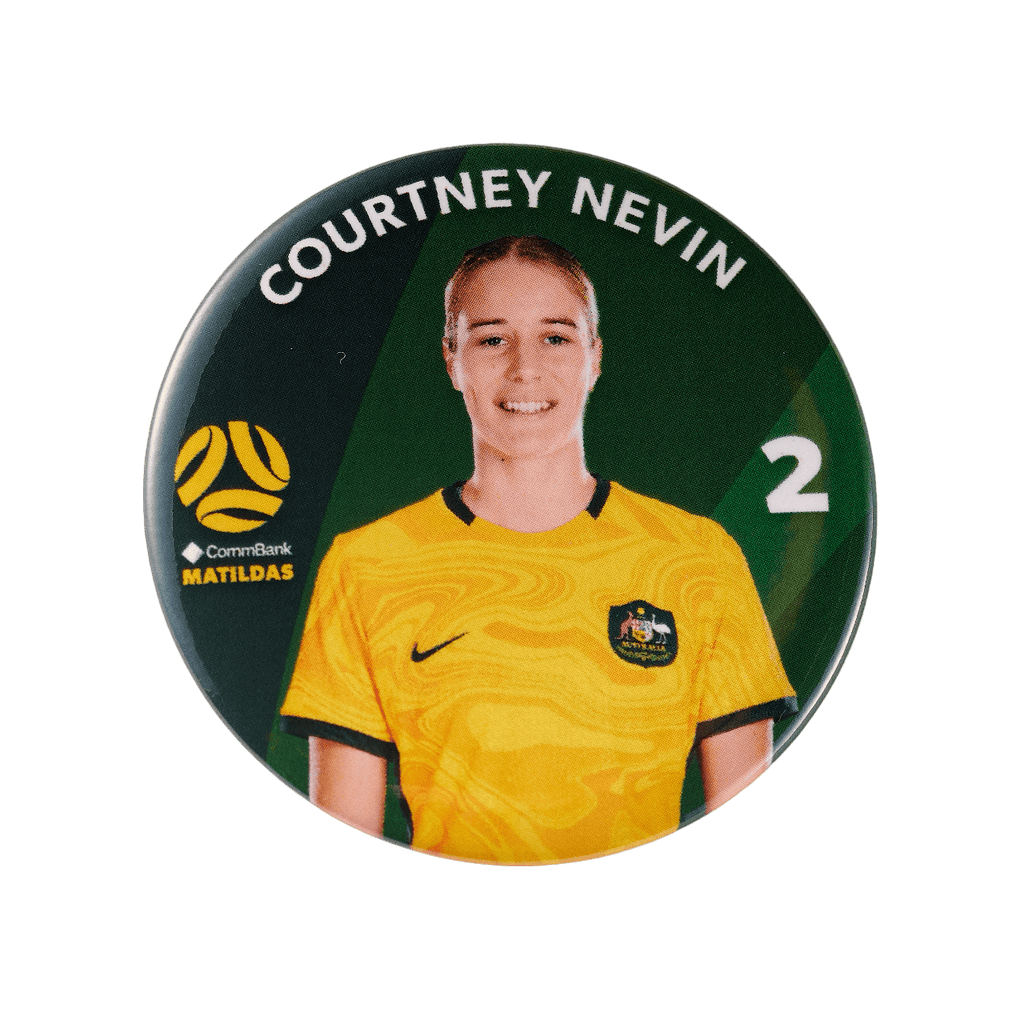 Matildas Player Badge Courtney Nevin (FAMATILDASBADGENEVIN)