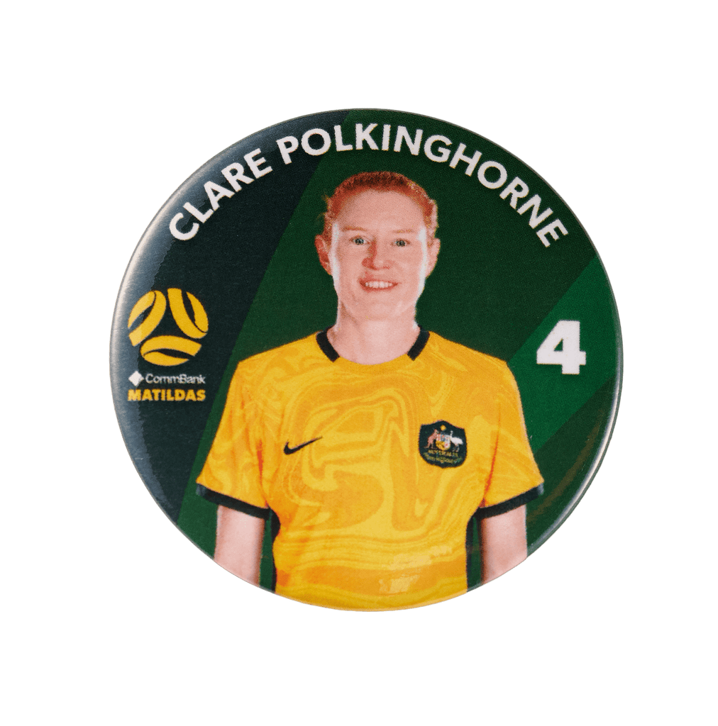 Matildas Player Badge Clare Polkinghorne (FAMATILDASBADGEPOLKING)