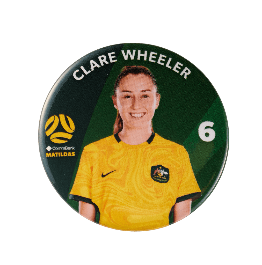 Matildas Player Badge Clare Wheeler (FAMATILDASBADGEWHEELER)