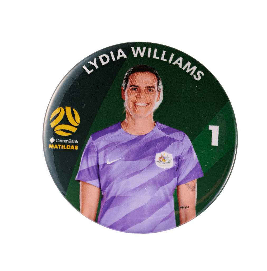 Matildas Player Badge Lydia Williams (FAMATILDASBADGEWILLIAMS)