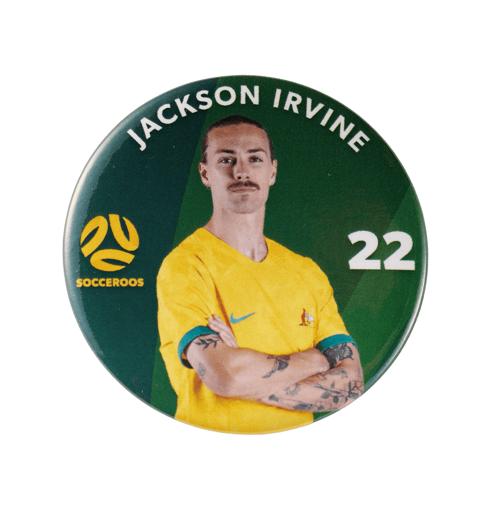 Socceroos Player Badge Jackson Irvine (FASOCCEROOSBADGEIRVINE)