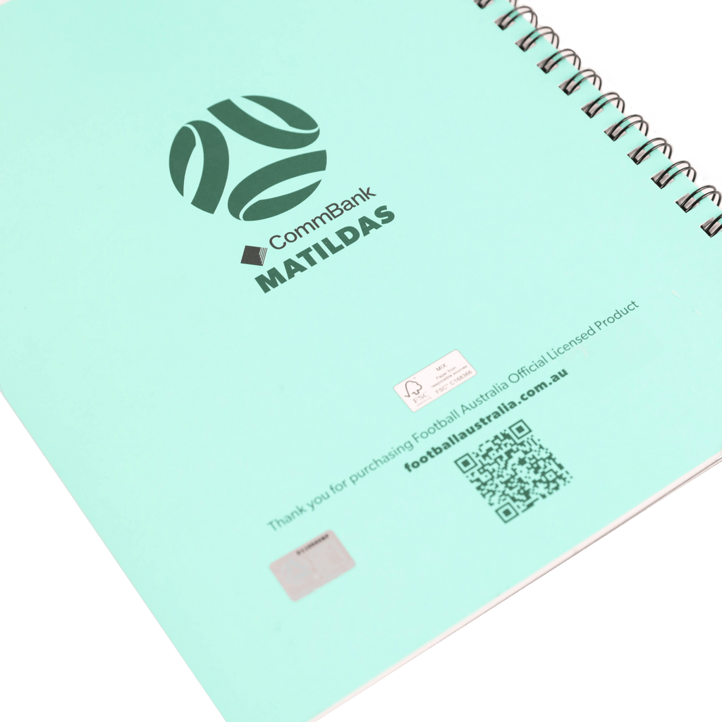 Matildas Back to School A4 Notebook - Player Stack (9631904-02)