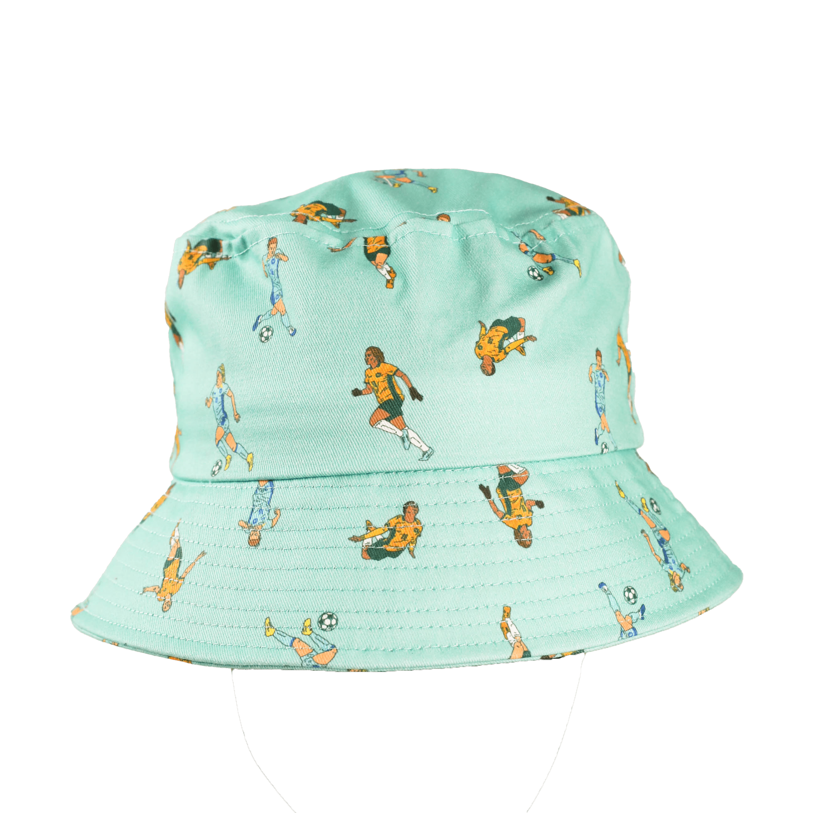 Matildas Back to School Bucket Hat - Player Stack (9631906-02) Licensed Misc Football Australia