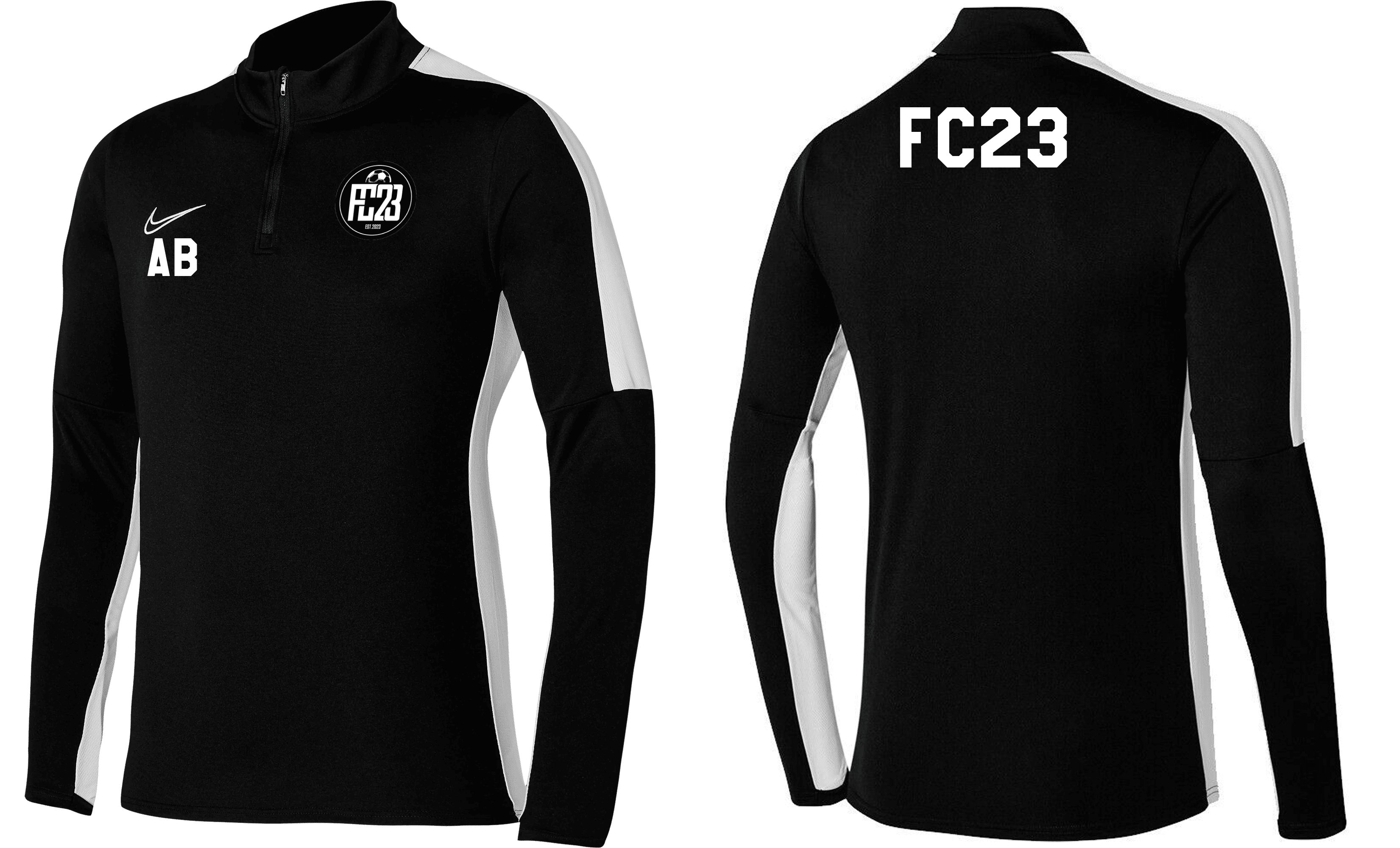 FC23 Academy 23 Drill Top Youth (DR1356-010) FC23 Nike Club Zone