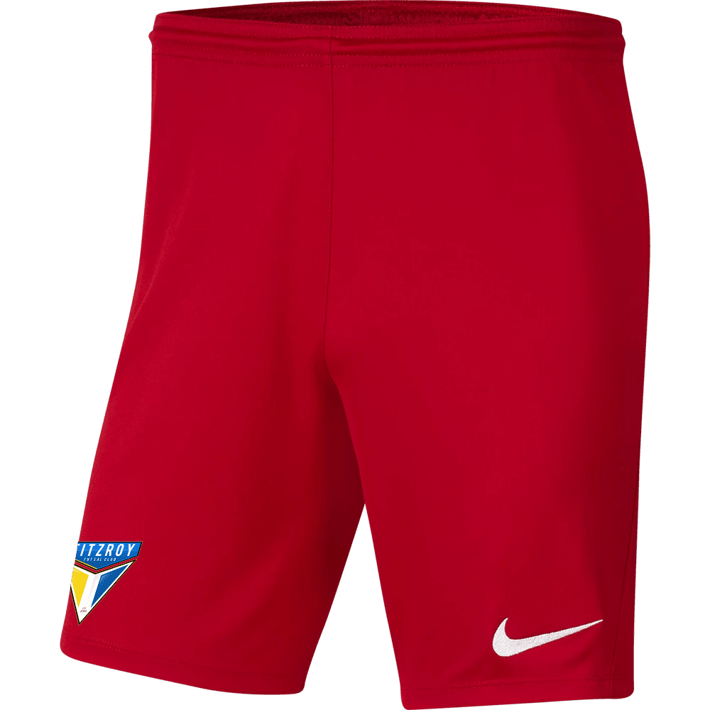 FITZROY FC Youth Nike Dri-FIT Park 3 Shorts - GK Kit FITZROY FC Nike Club Zone
