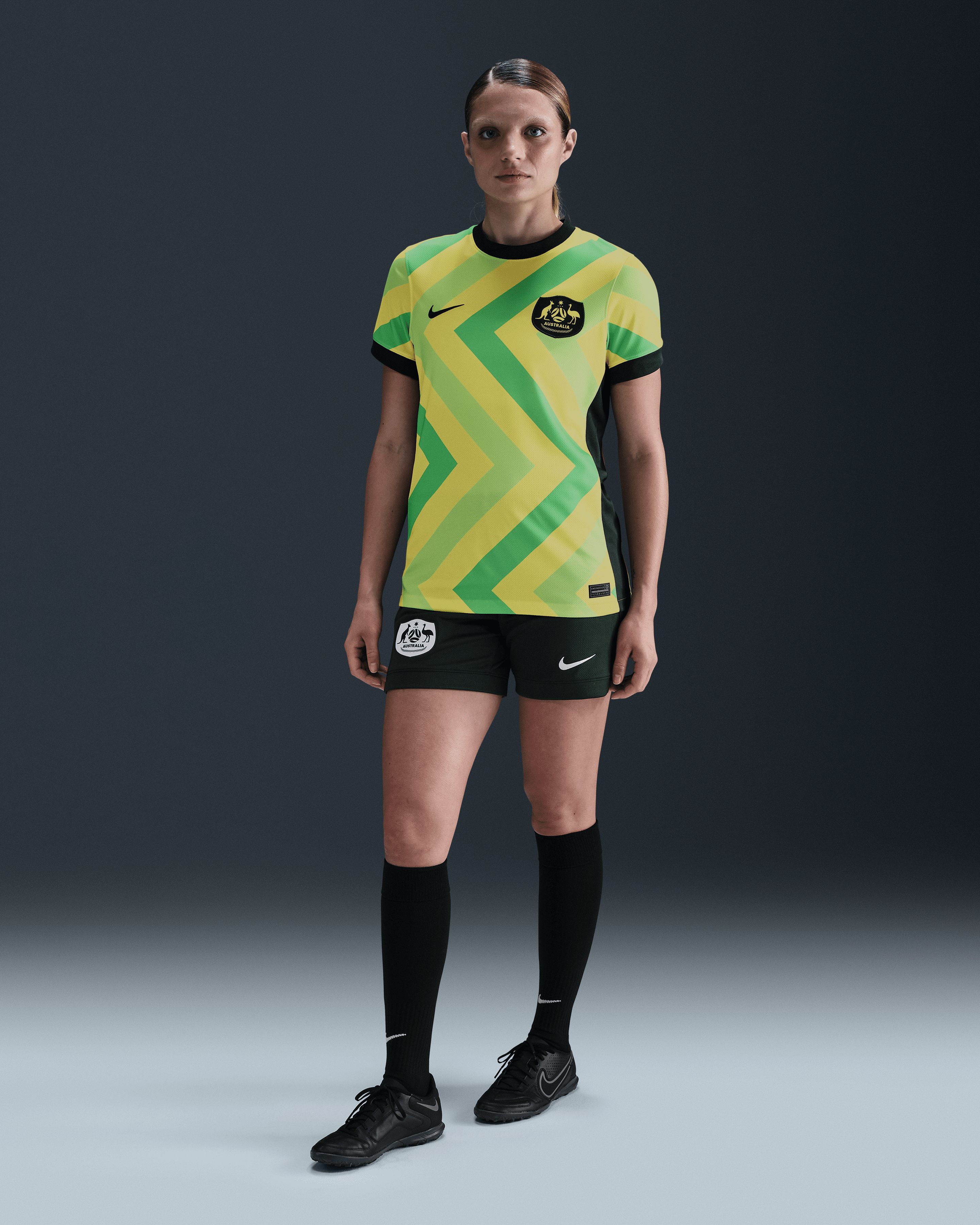 Australia 2025 Home Womens Jersey (FQ8843-710) Apparel Nike
