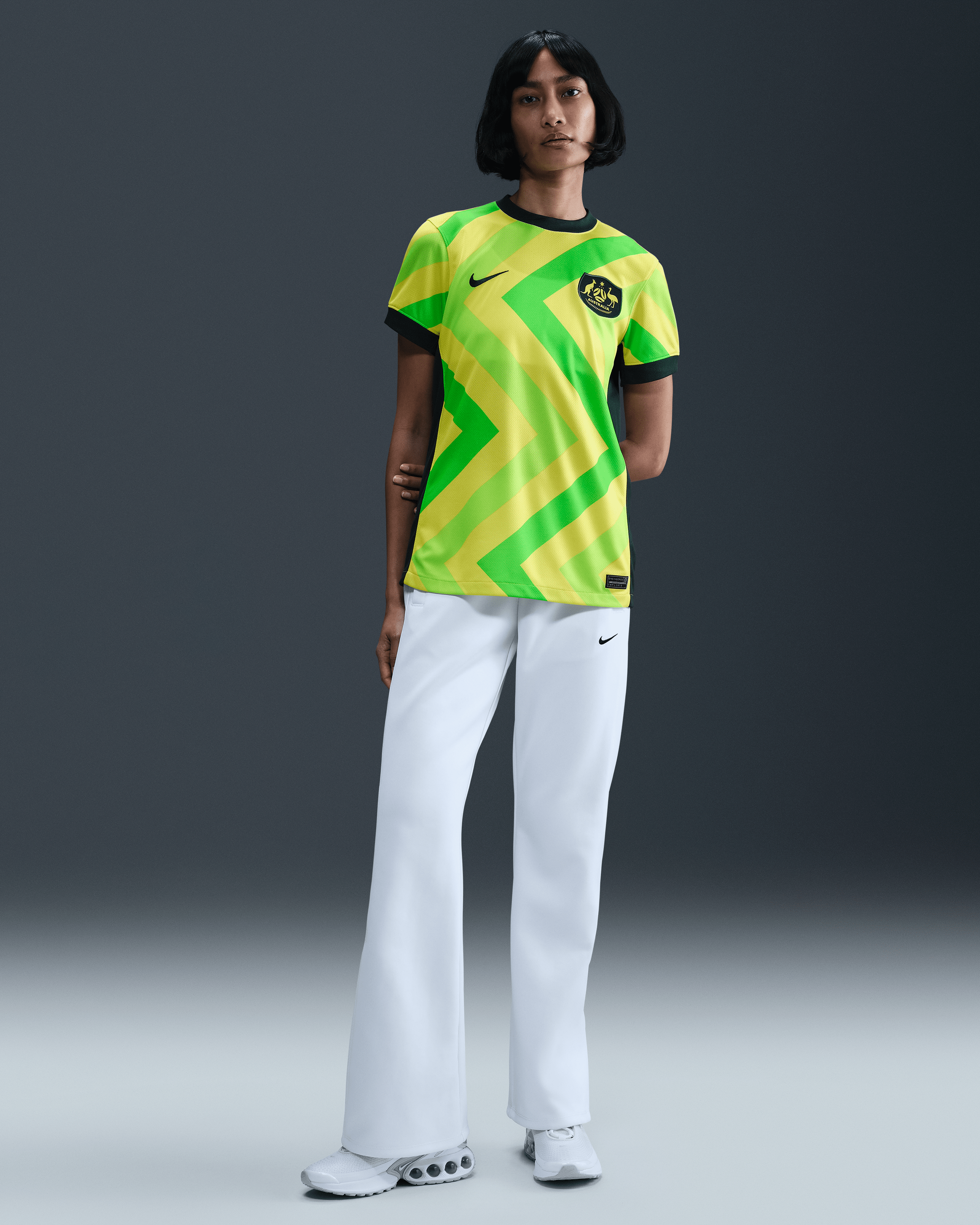 Australia 2025 Home Womens Jersey (FQ8843-710) Apparel Nike