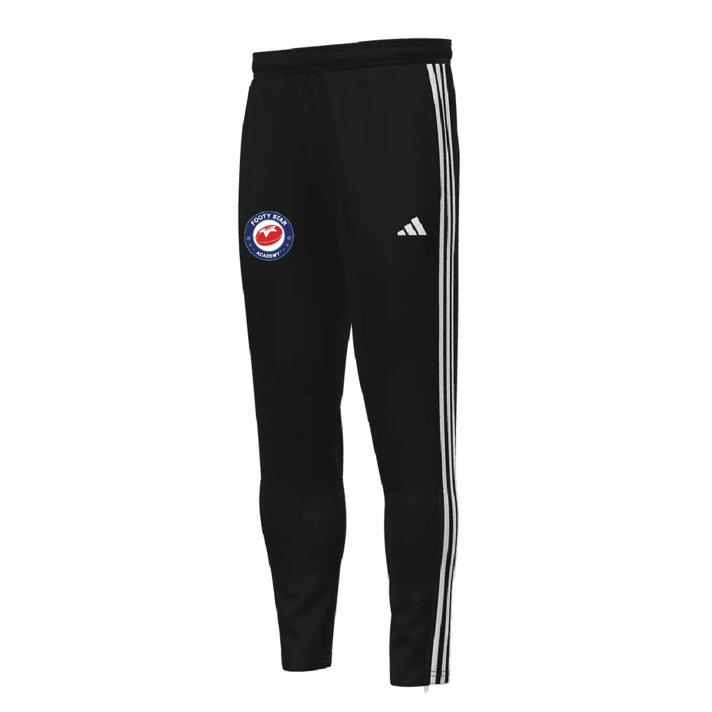 FOOTY STAR ACADEMY  Adidas Mi Entrada 22 Pants Men's w Stripes (IA0415-BLACK-3STRIPE)