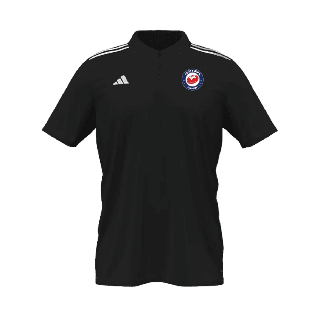 FOOTY STAR ACADEMY  Adidas Mi Entrada 22 Polo Mens (IA0419-BLACK)