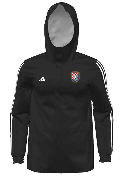 GOLD COAST KNIGHTS Adidas Mi 23 All Weather Jacket Mens (HT6466-BLACK) GOLD COAST KNIGHTS Adidas Club Zone