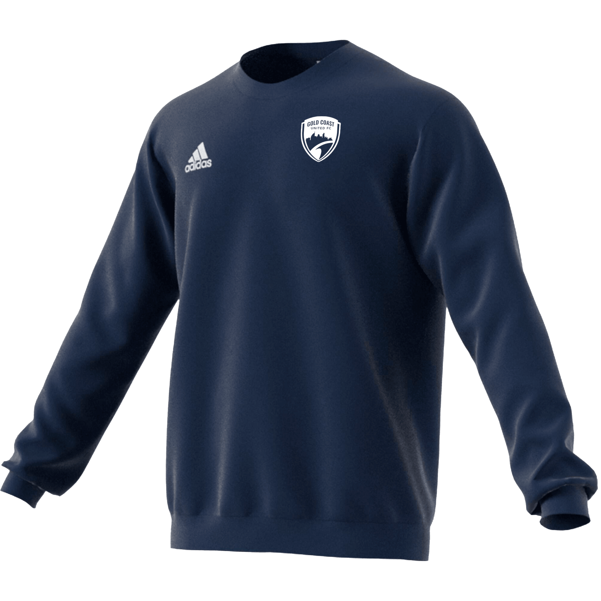 GOLD COAST UNITED Entrada 22 Crew Top (H57480) GOLD COAST UNITED Adidas Club Zone
