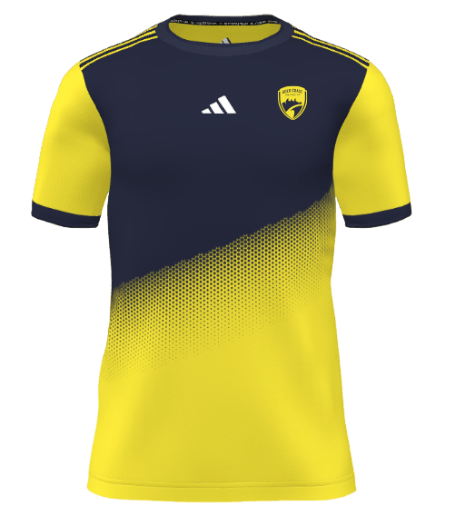 GOLD COAST UNITED Adidas Youth Mi Competition Jersey - Home Kit (GL7247-GCU-2394) GOLD COAST UNITED Adidas Club Zone