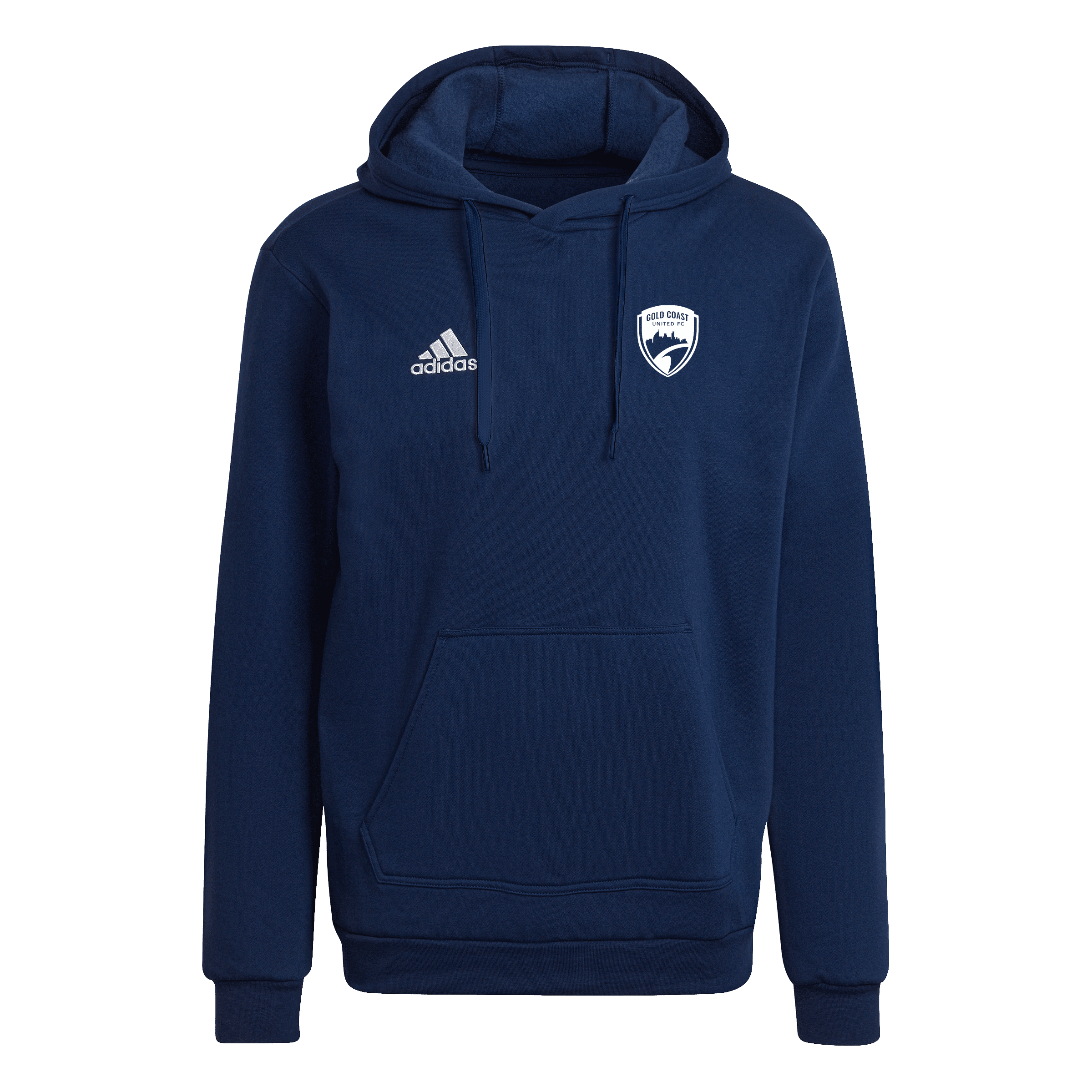 GOLD COAST UNITED Entrada 22 Youth Hoodie (H57517) GOLD COAST UNITED Adidas Club Zone