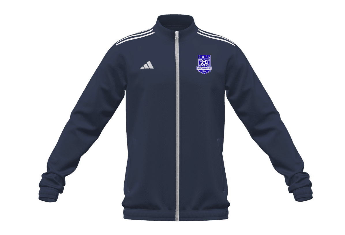 GLEBE WANDERERS FC Entrada 22 Men's Track Jacket (IA0416-NAVY) GLEBE WANDERERS FC Adidas Club Zone
