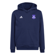 GLEBE WANDERERS FC Entrada 22 Youth Hoodie (H57517) GLEBE WANDERERS FC Adidas Club Zone