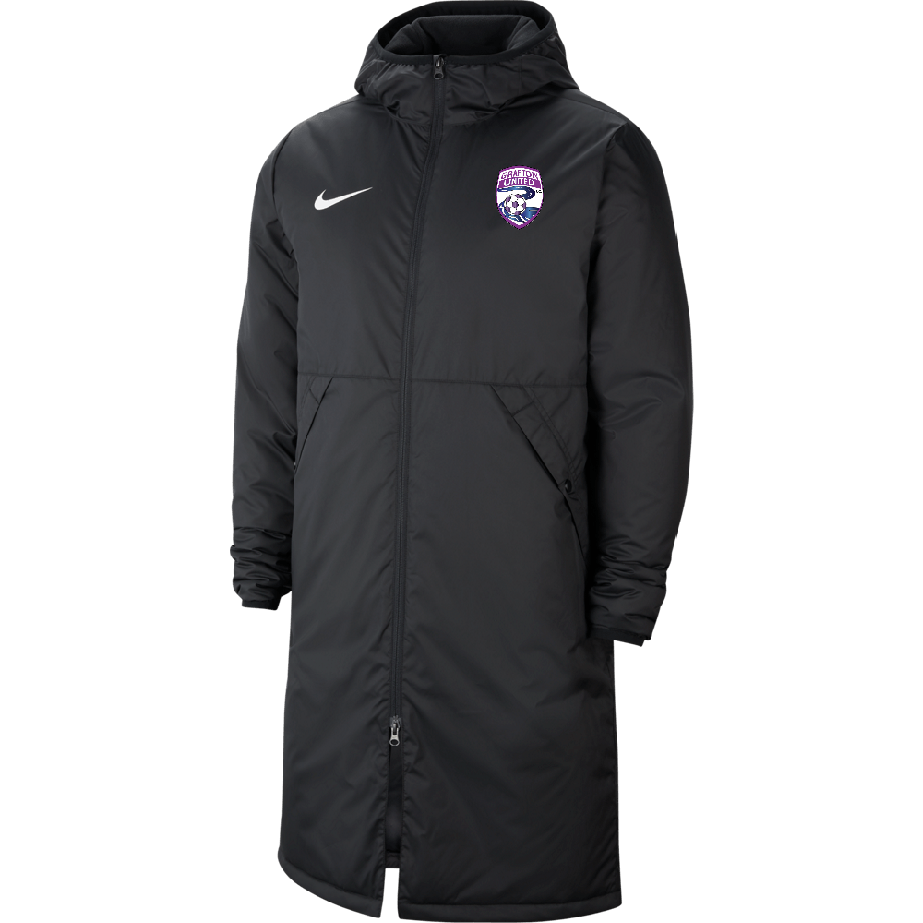 GRAFTON UNITED FC Park Stadium Jacket (CW6156-010) GRAFTON UNITED FC Nike Club Zone