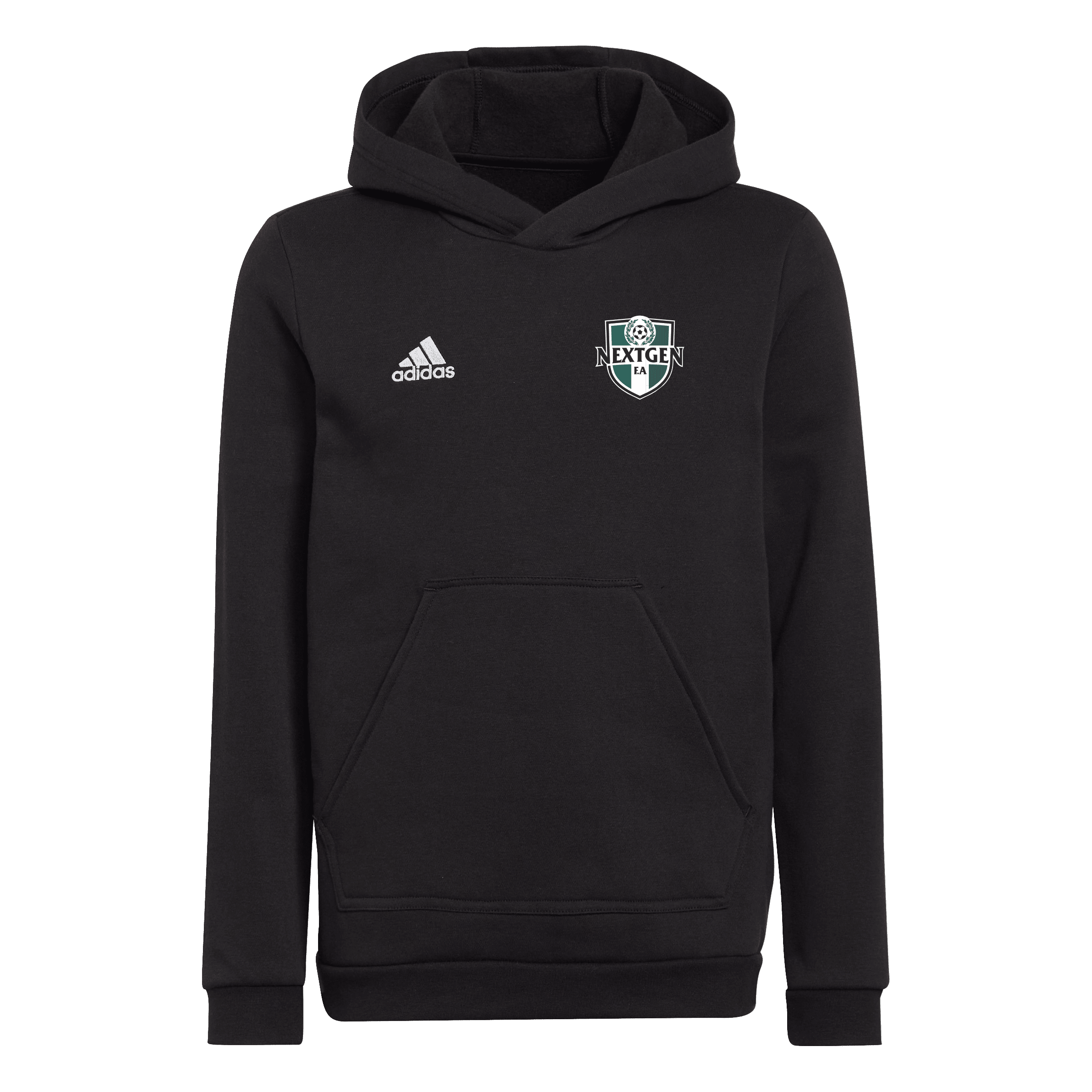 NEXTGEN FOOTBALL ACADEMY Entrada 22 Youth Hoodie (H57516) NEXTGEN FOOTBALL ACADEMY Adidas Club Zone