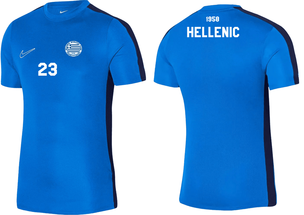 HELLENIC AC  Men's Dri-Fit Academy 23 Jersey -  Players Kit (DR1336-463)