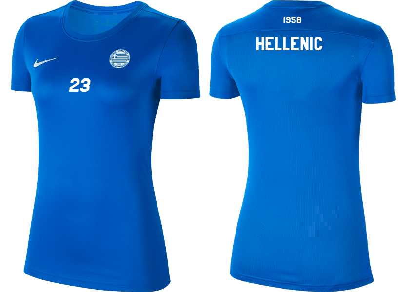 HELLENIC AC Women's Park 7 Jersey - Training Kit HELLENIC AC Nike Club Zone
