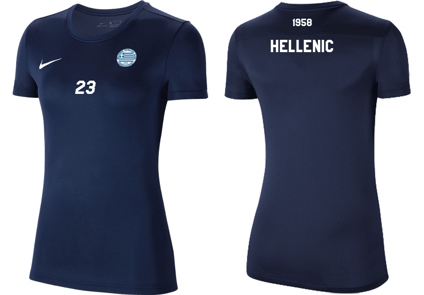 HELLENIC AC Women's Park 7 Jersey - Coaches HELLENIC AC Nike Club Zone