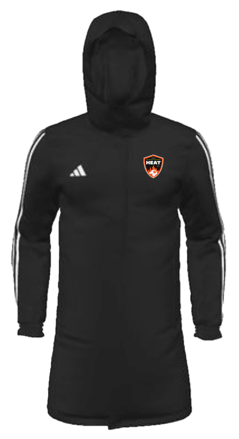HEAT FC  Mi Adidas 23 Stadium Jacket Mens (HT6465-BLACK)