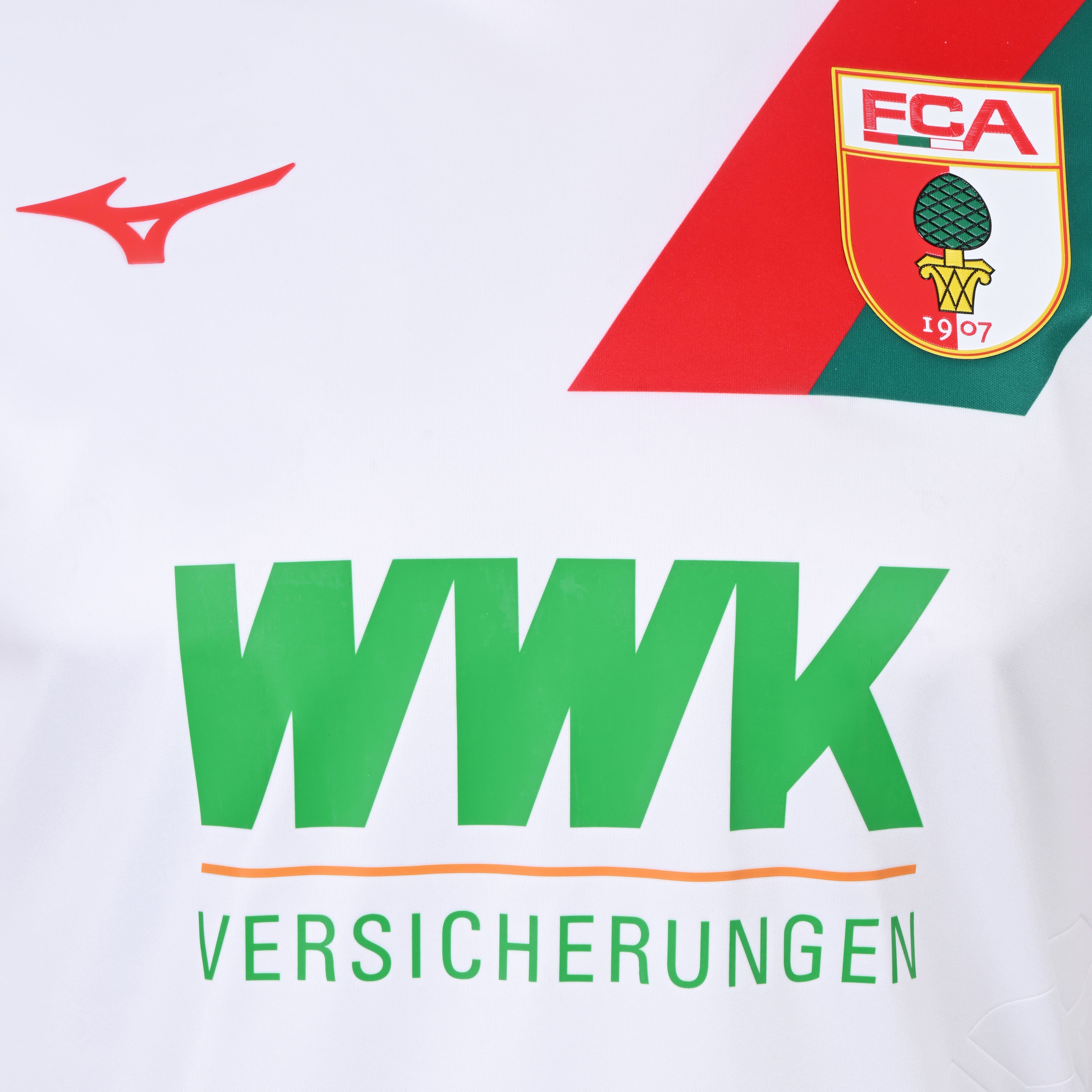FC Augsburg 25/26 Home Jersey (P2GACX1001) Apparel Mizuno